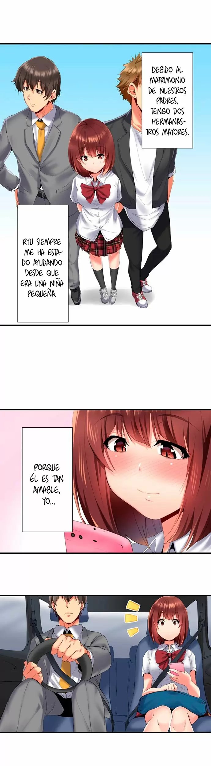 Mis dos hermanastros quieren quedarse conmigo Capítulo 1 - Page 7