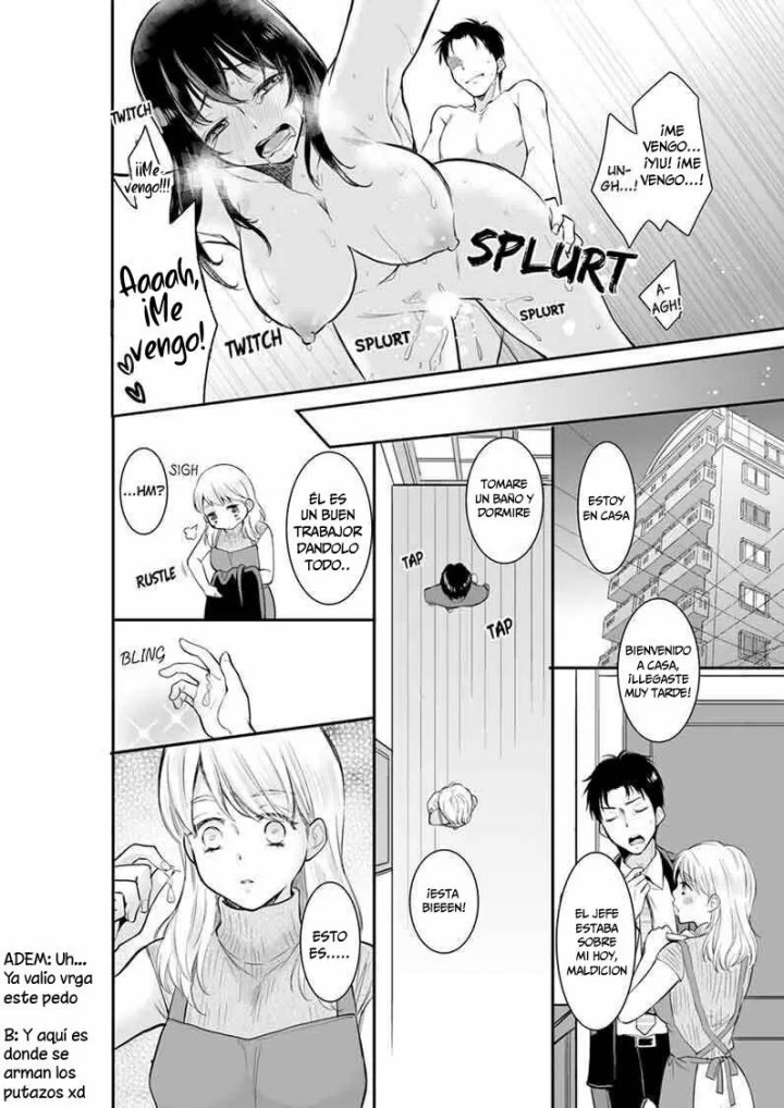 YOUR HUSBAND IS MINE. ~WET PENETRATION AT THE MIDNIGHT SALON~ Capítulo 6 - Page 9