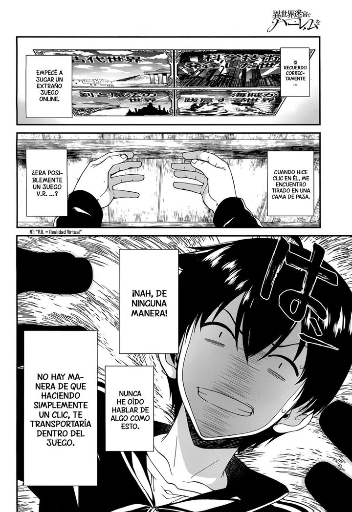 Isekai Meikyuu de Dorei Harem wo Capítulo 1 - Page 5