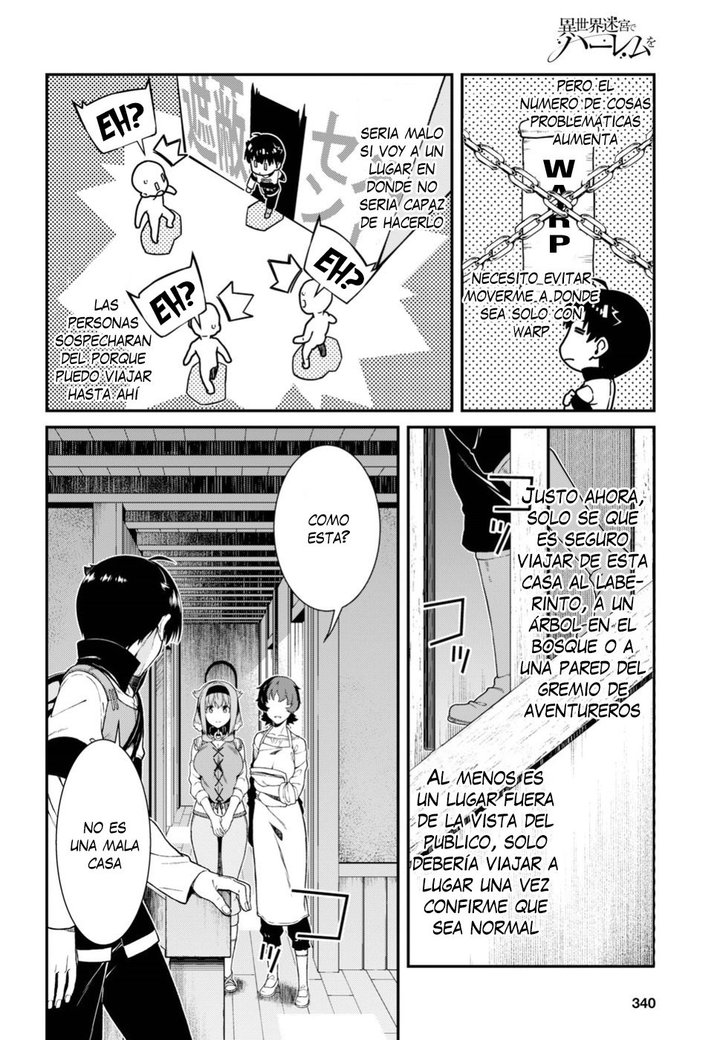 Isekai Meikyuu de Dorei Harem wo Capítulo 11.2 - Page 23