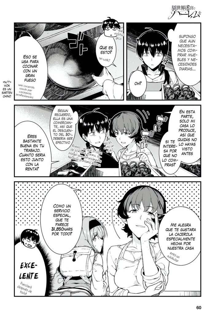 Isekai Meikyuu de Dorei Harem wo Capítulo 11.3 - Page 4