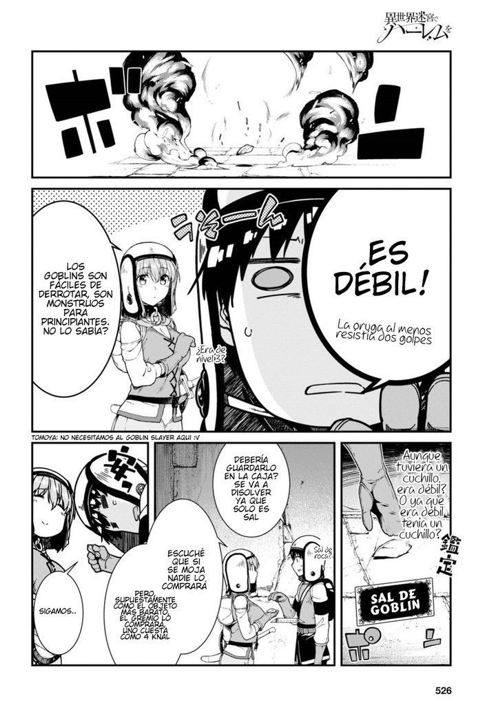 Isekai Meikyuu de Dorei Harem wo Capítulo 11 - Page 13