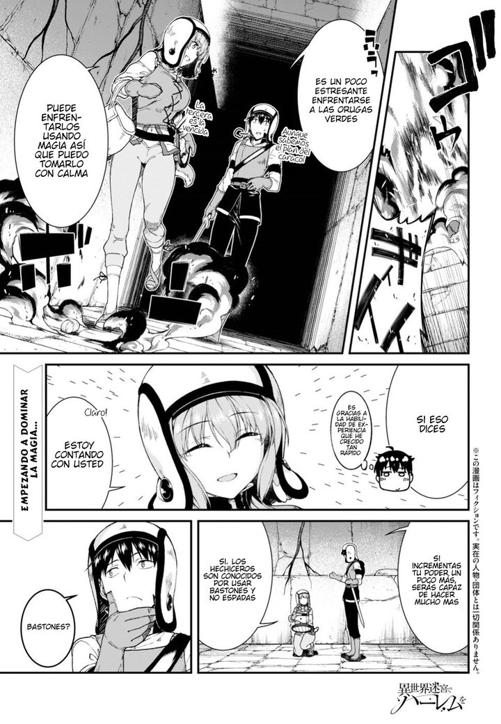 Isekai Meikyuu de Dorei Harem wo Capítulo 11 - Page 2