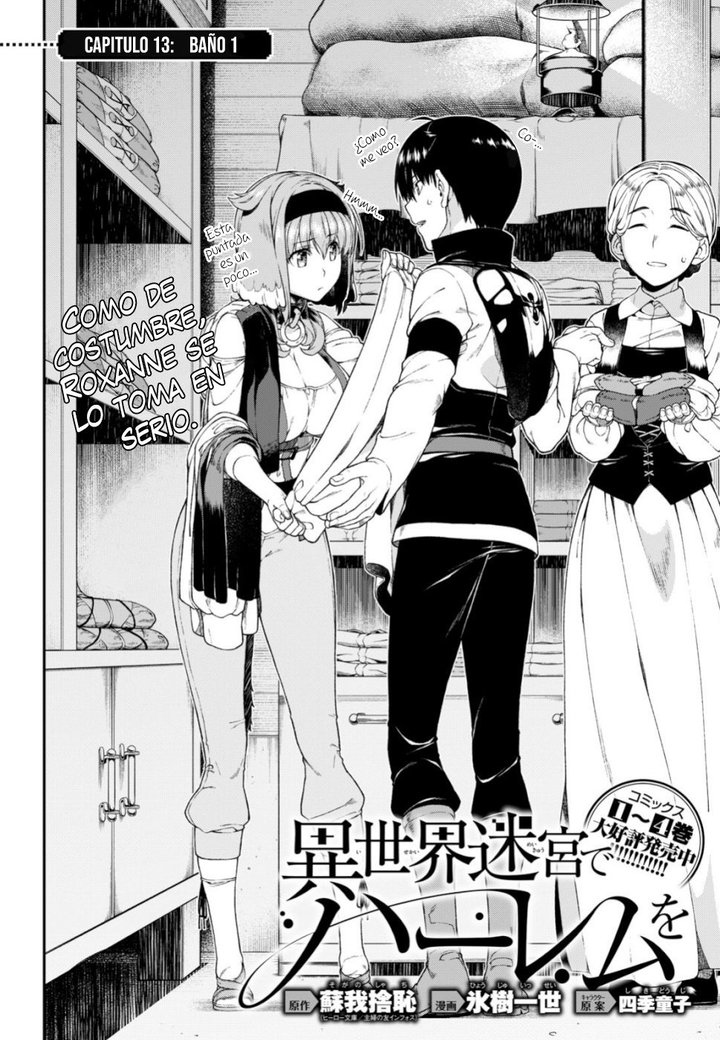 Isekai Meikyuu de Dorei Harem wo Capítulo 13 - Page 3