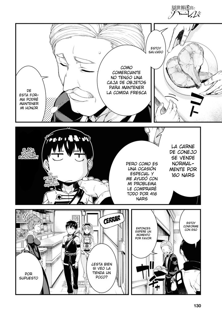 Isekai Meikyuu de Dorei Harem wo Capítulo 15.2 - Page 17