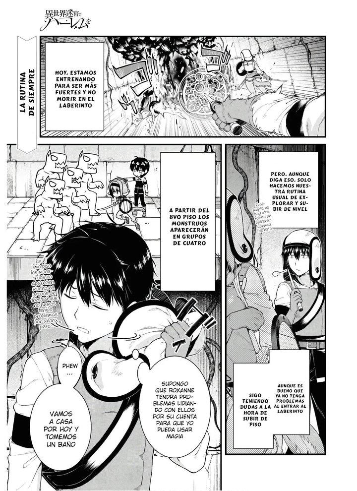 Isekai Meikyuu de Dorei Harem wo Capítulo 15.3 - Page 2