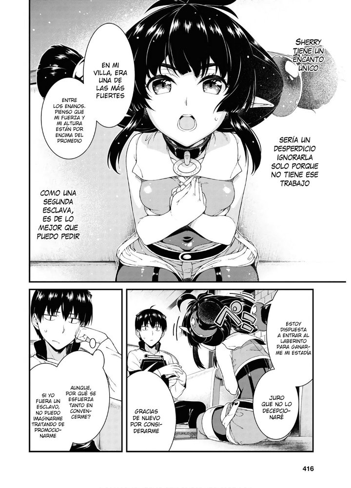Isekai Meikyuu de Dorei Harem wo Capítulo 16.2 - Page 12