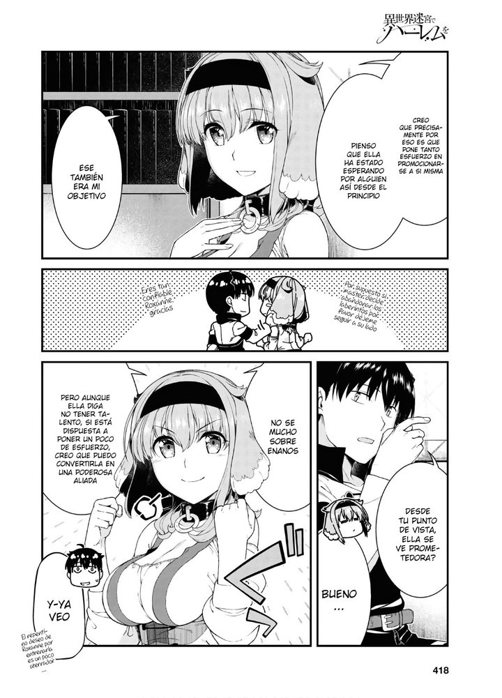 Isekai Meikyuu de Dorei Harem wo Capítulo 16.2 - Page 14