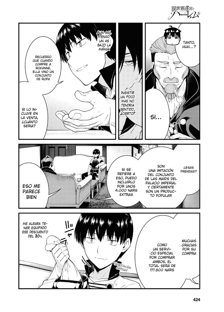 Isekai Meikyuu de Dorei Harem wo Capítulo 16.2 - Page 20