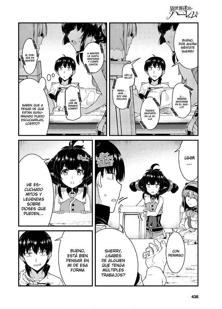 Isekai Meikyuu de Dorei Harem wo Capítulo 16.2 - Page 32