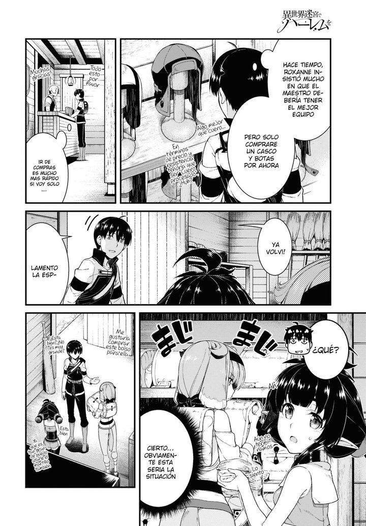 Isekai Meikyuu de Dorei Harem wo Capítulo 16.3 - Page 7