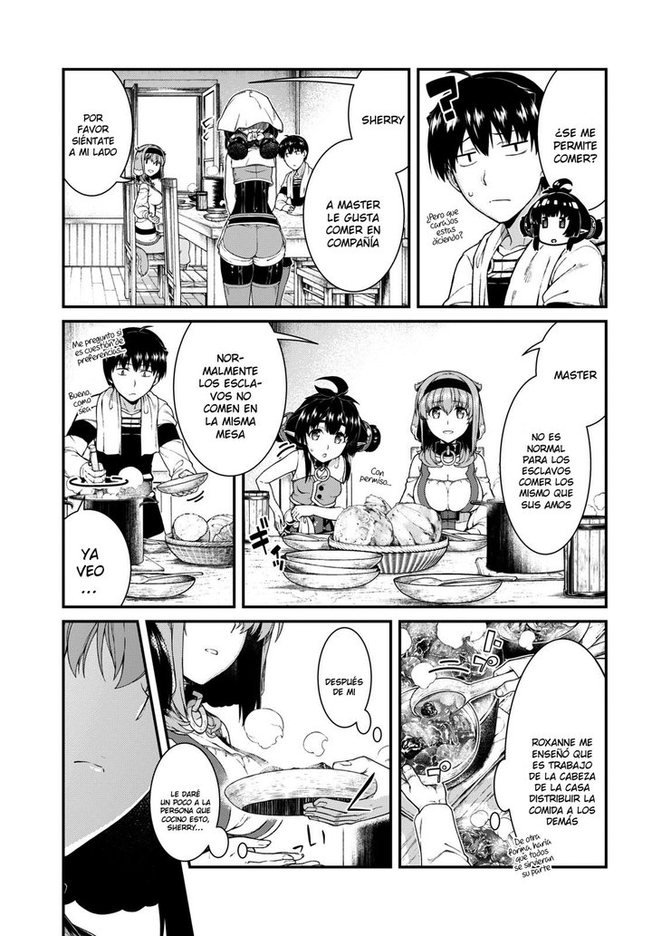 Isekai Meikyuu de Dorei Harem wo Capítulo 17.2 - Page 14