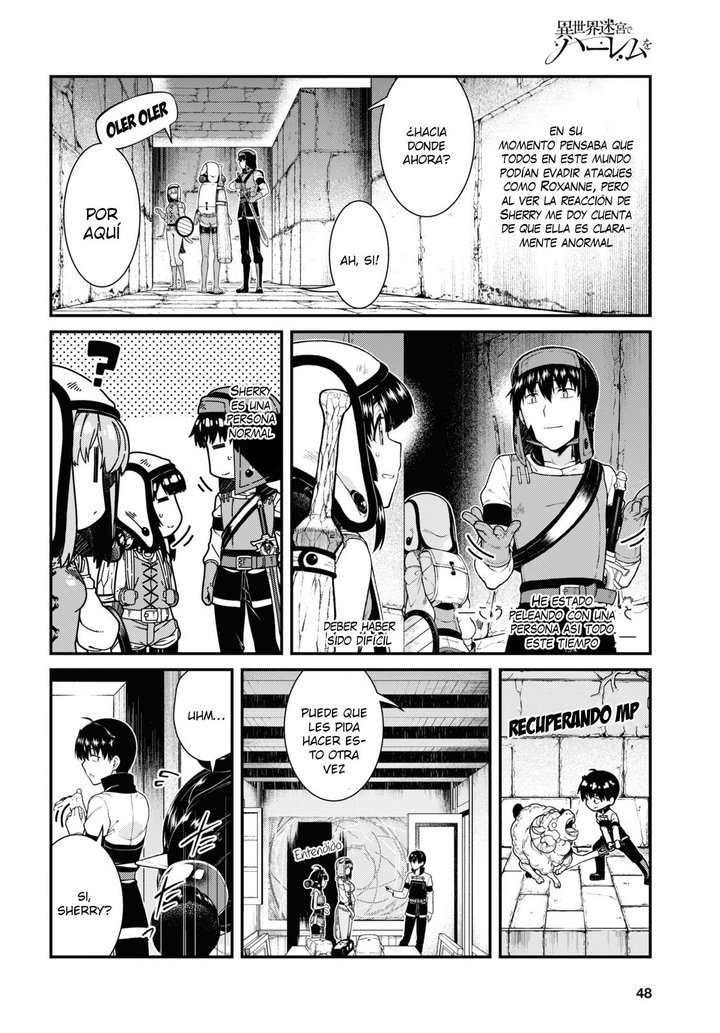 Isekai Meikyuu de Dorei Harem wo Capítulo 17.2 - Page 3