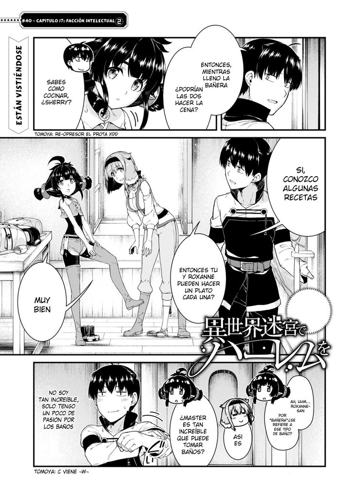 Isekai Meikyuu de Dorei Harem wo Capítulo 17 - Page 3