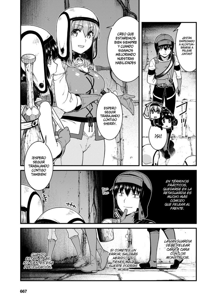 Isekai Meikyuu de Dorei Harem wo Capítulo 19.2 - Page 17
