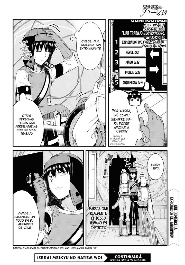 Isekai Meikyuu de Dorei Harem wo Capítulo 19 - Page 22
