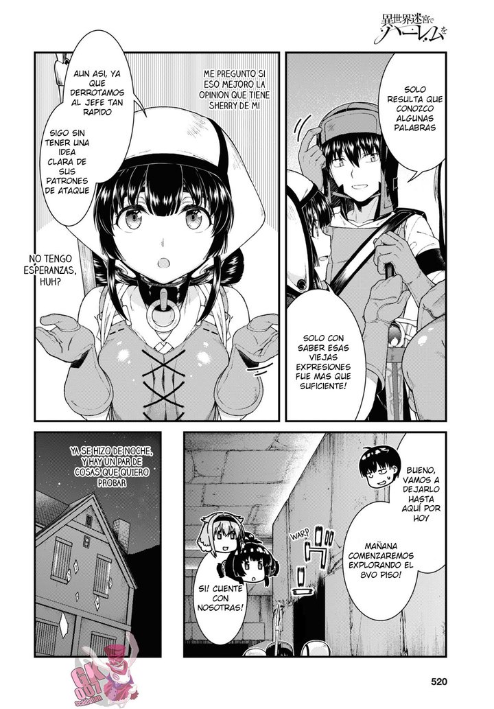 Isekai Meikyuu de Dorei Harem wo Capítulo 20.3 - Page 11