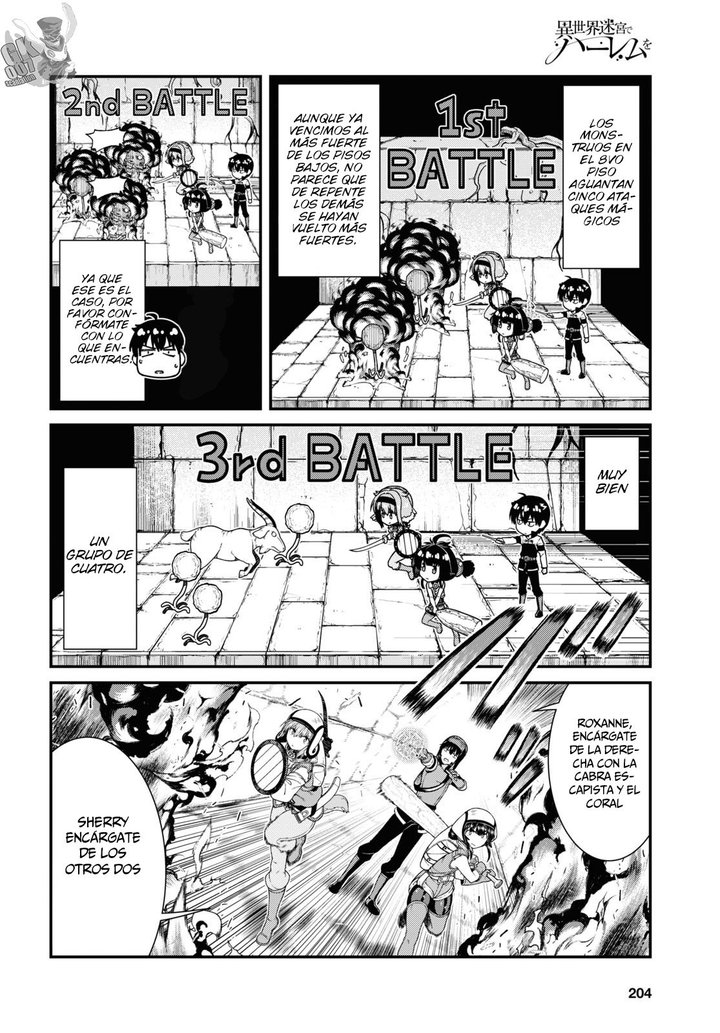 Isekai Meikyuu de Dorei Harem wo Capítulo 20.4 - Page 6