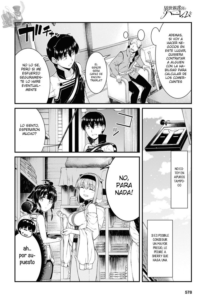 Isekai Meikyuu de Dorei Harem wo Capítulo 20.5 - Page 14