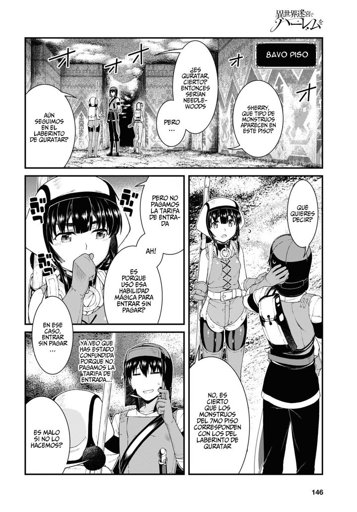 Isekai Meikyuu de Dorei Harem wo Capítulo 21.1 - Page 18