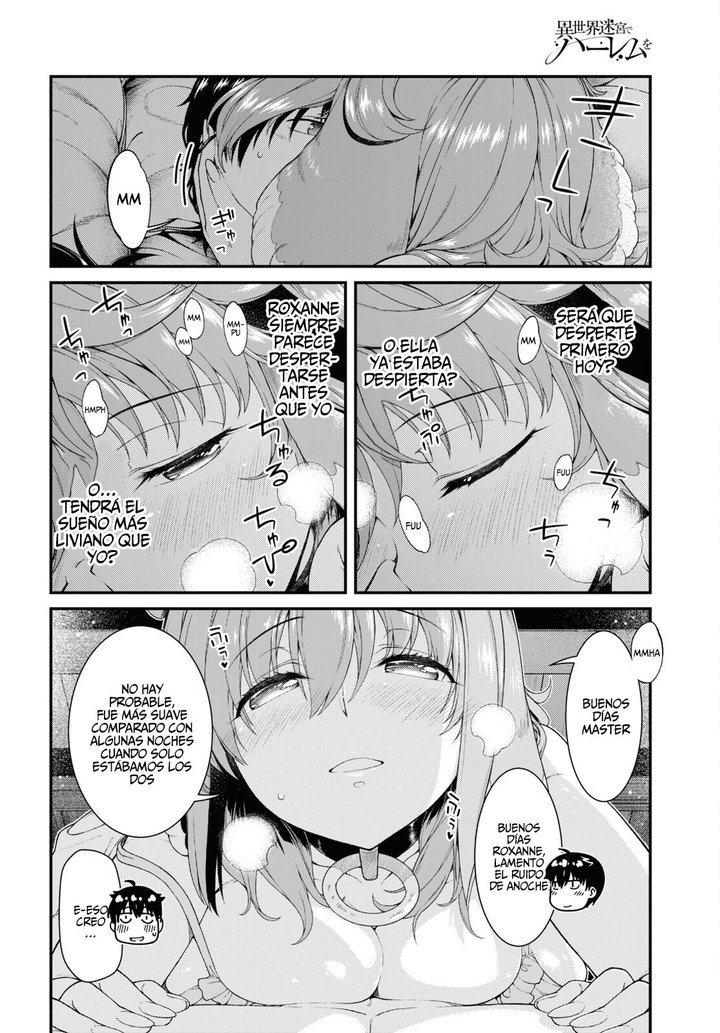 Isekai Meikyuu de Dorei Harem wo Capítulo 21.1 - Page 4