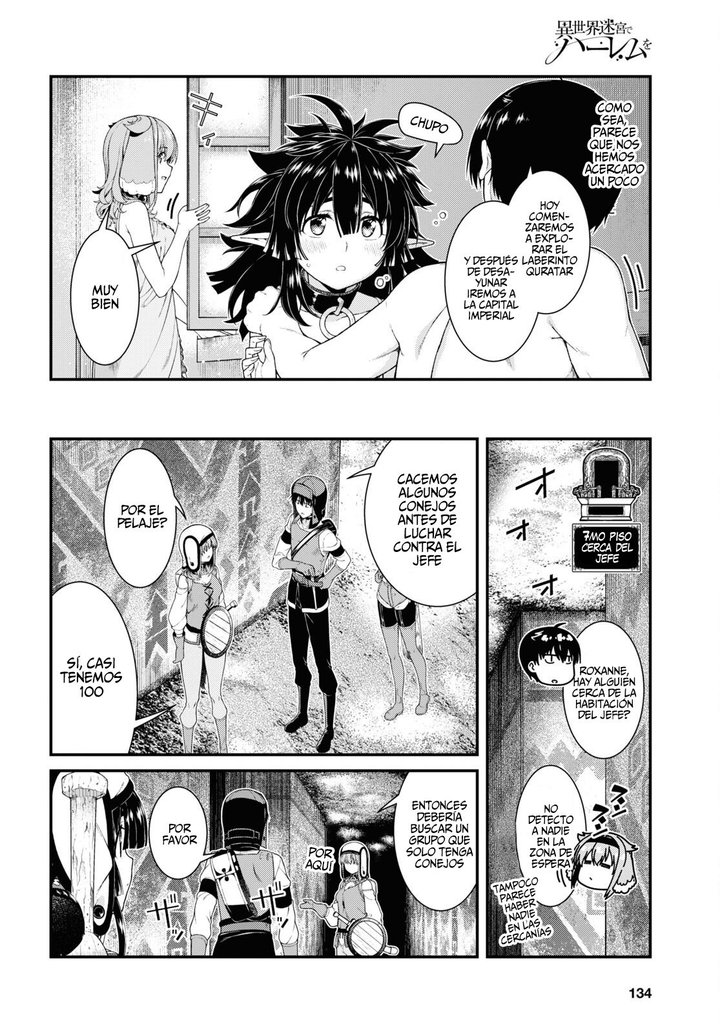 Isekai Meikyuu de Dorei Harem wo Capítulo 21.1 - Page 6