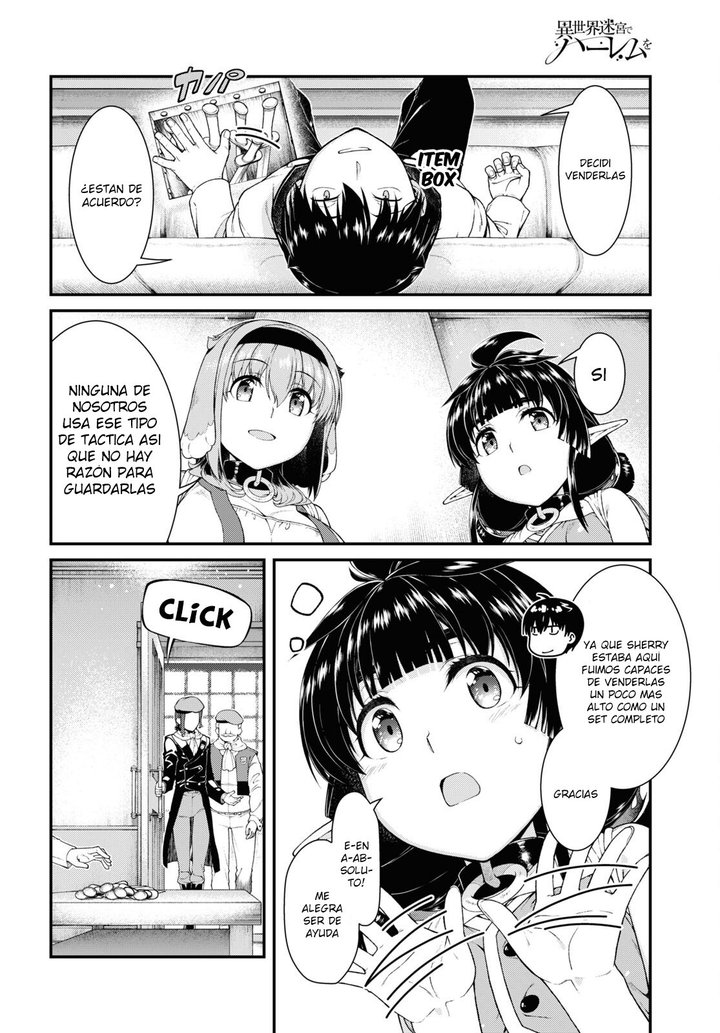 Isekai Meikyuu de Dorei Harem wo Capítulo 21.3 - Page 16