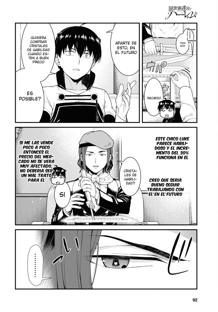 Isekai Meikyuu de Dorei Harem wo Capítulo 21.3 - Page 18