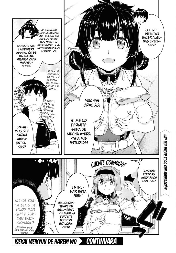 Isekai Meikyuu de Dorei Harem wo Capítulo 21.4 - Page 10
