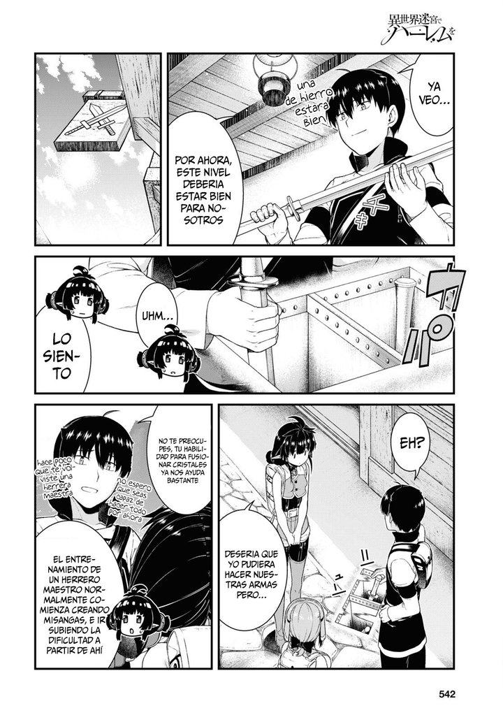 Isekai Meikyuu de Dorei Harem wo Capítulo 21.4 - Page 6