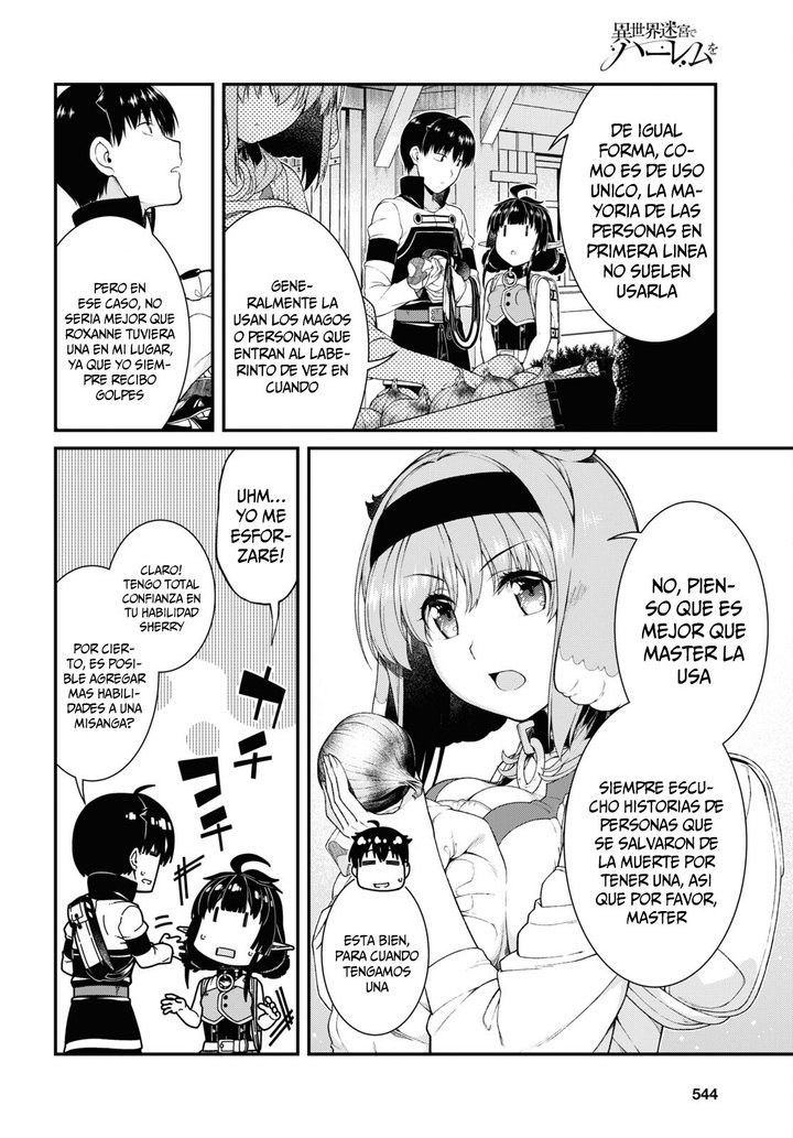 Isekai Meikyuu de Dorei Harem wo Capítulo 21.4 - Page 8