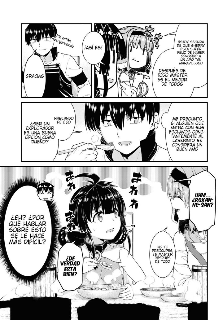 Isekai Meikyuu de Dorei Harem wo Capítulo 21.5 - Page 13