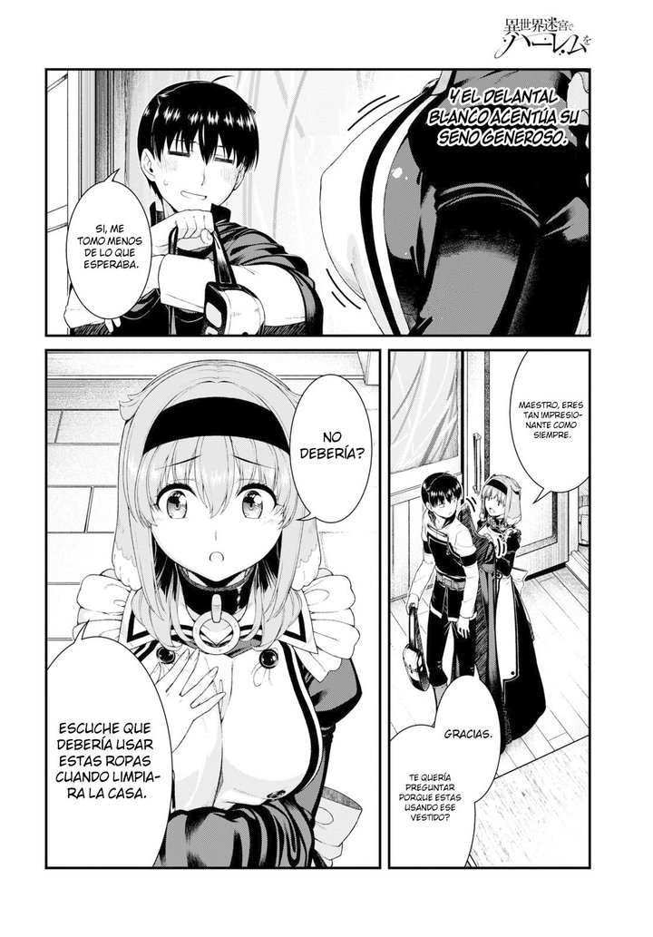 Isekai Meikyuu de Dorei Harem wo Capítulo 22.3 - Page 4