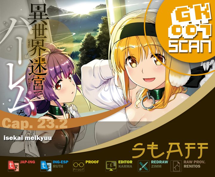 Isekai Meikyuu de Dorei Harem wo Capítulo 23.2 - Page 1