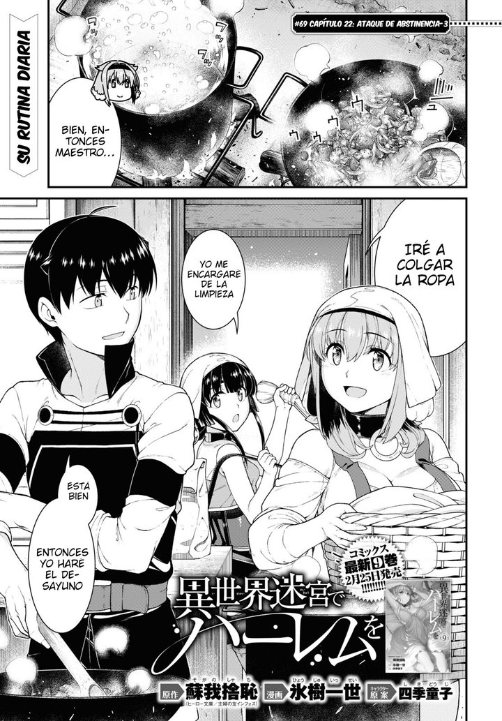 Isekai Meikyuu de Dorei Harem wo Capítulo 23.3 - Page 3