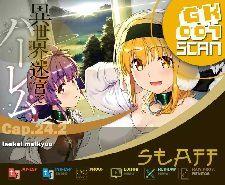 Isekai Meikyuu de Dorei Harem wo Capítulo 24.2 - Page 1