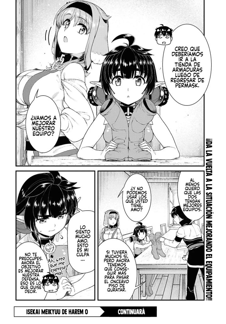 Isekai Meikyuu de Dorei Harem wo Capítulo 25.1 - Page 17