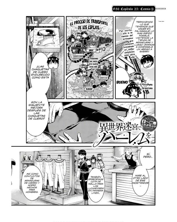 Isekai Meikyuu de Dorei Harem wo Capítulo 25.2 - Page 2