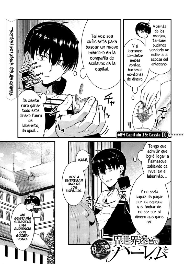 Isekai Meikyuu de Dorei Harem wo Capítulo 25 - Page 3