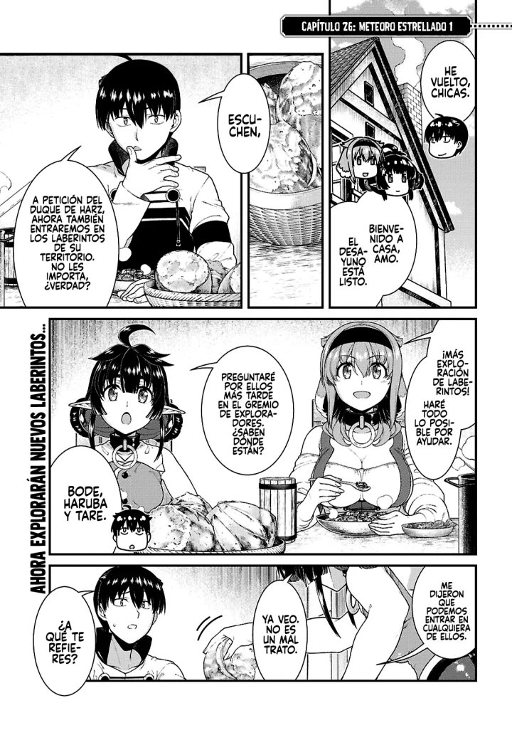 Isekai Meikyuu de Dorei Harem wo Capítulo 26.1 - Page 3