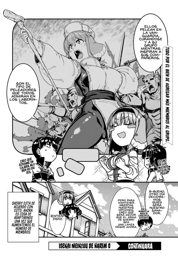 Isekai Meikyuu de Dorei Harem wo Capítulo 26.3 - Page 11