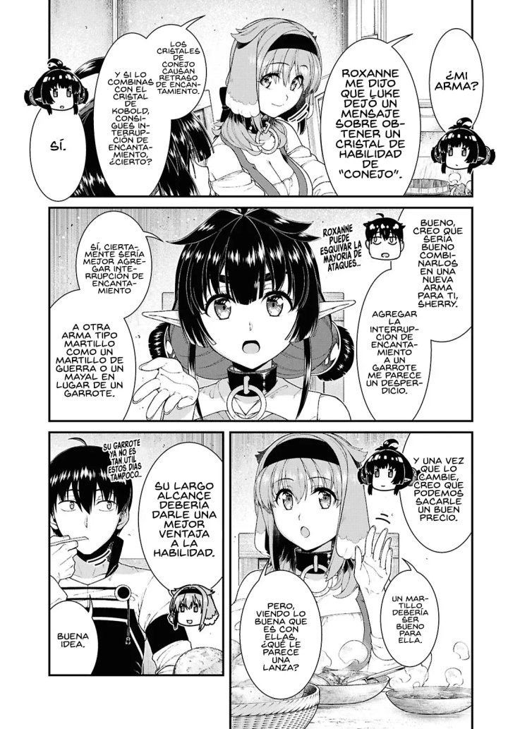 Isekai Meikyuu de Dorei Harem wo Capítulo 26.3 - Page 8