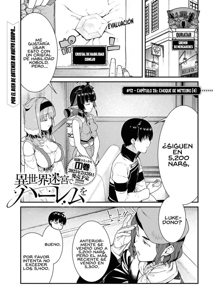 Isekai Meikyuu de Dorei Harem wo Capítulo 26.4 - Page 2