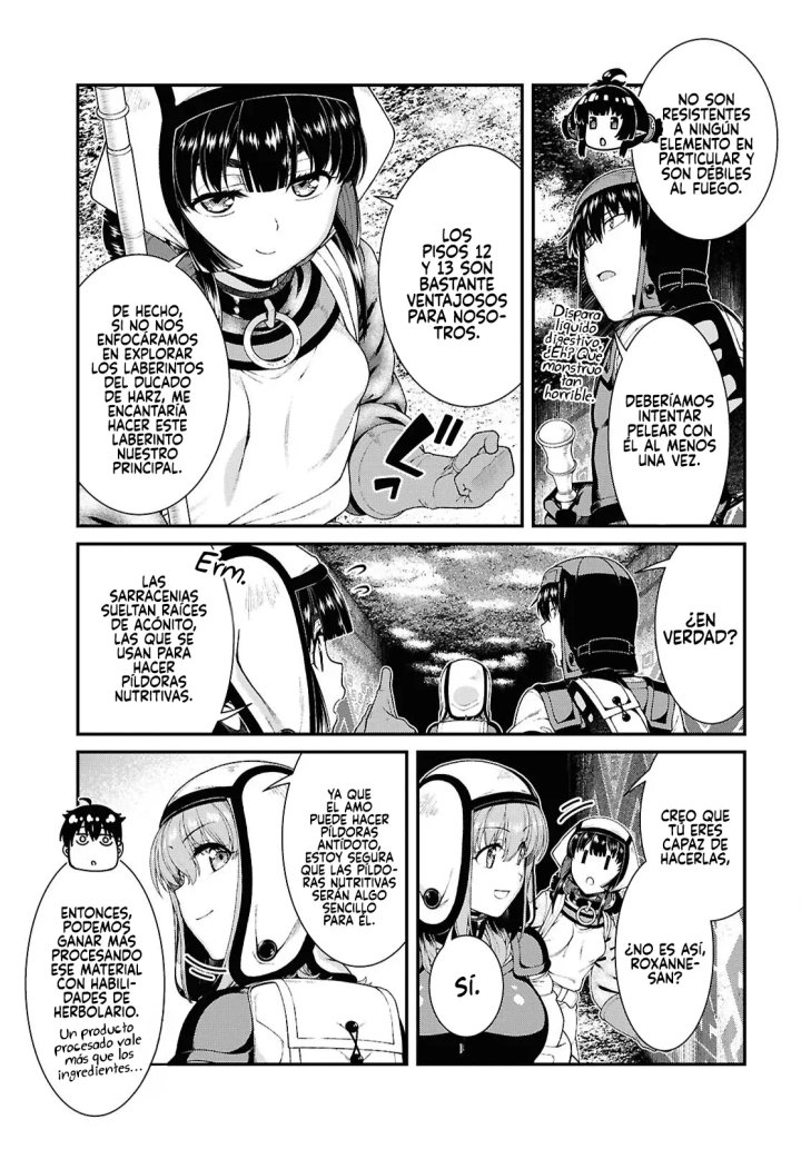 Isekai Meikyuu de Dorei Harem wo Capítulo 27.4 - Page 17