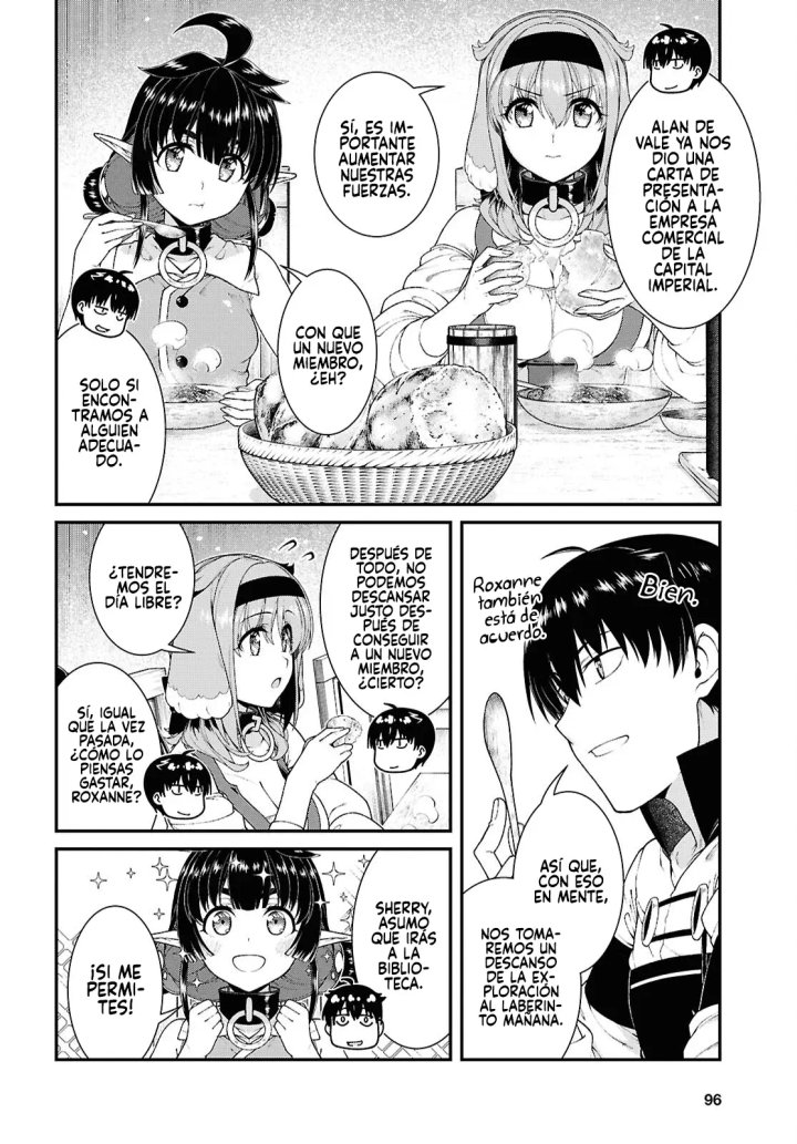 Isekai Meikyuu de Dorei Harem wo Capítulo 28.1 - Page 12