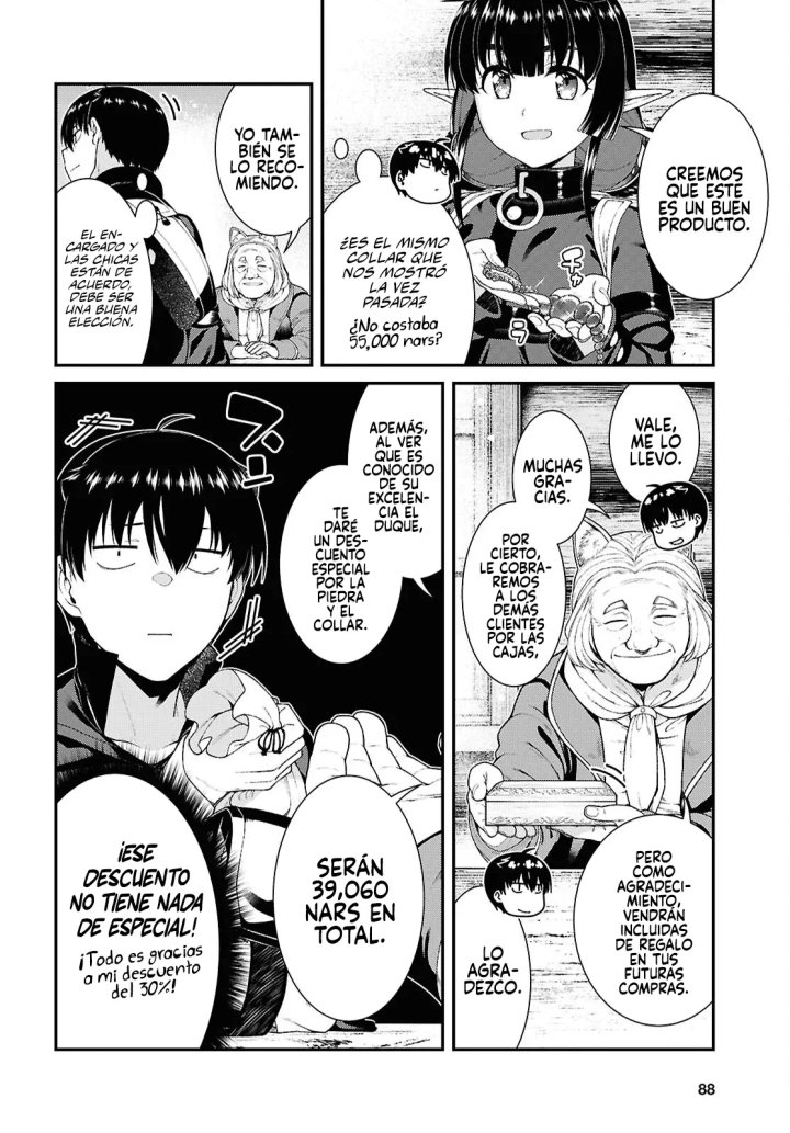 Isekai Meikyuu de Dorei Harem wo Capítulo 28.1 - Page 4