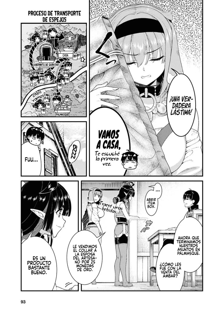 Isekai Meikyuu de Dorei Harem wo Capítulo 28.1 - Page 9