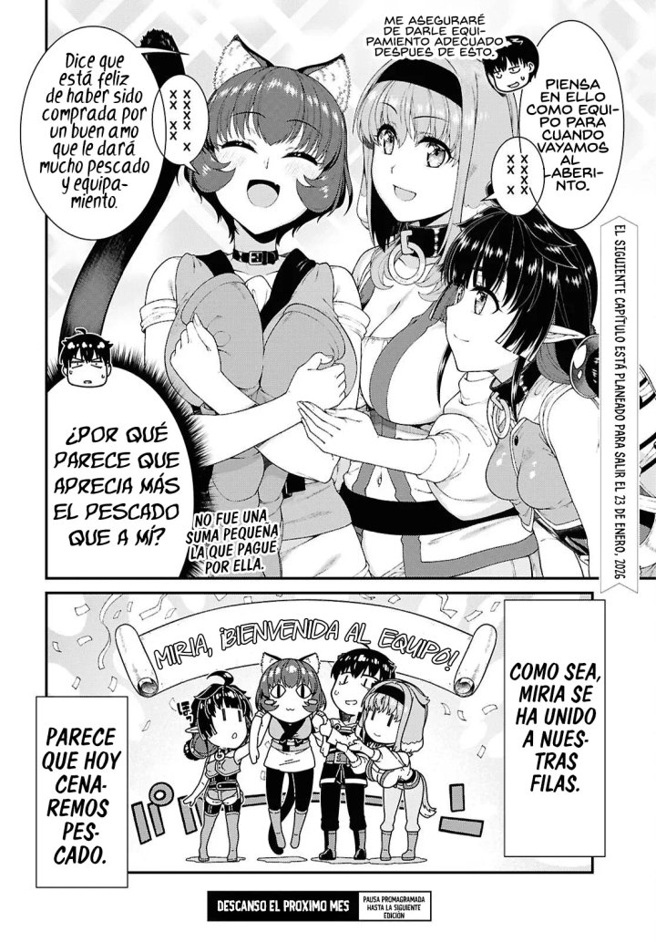 Isekai Meikyuu de Dorei Harem wo Capítulo 28.6 - Page 12