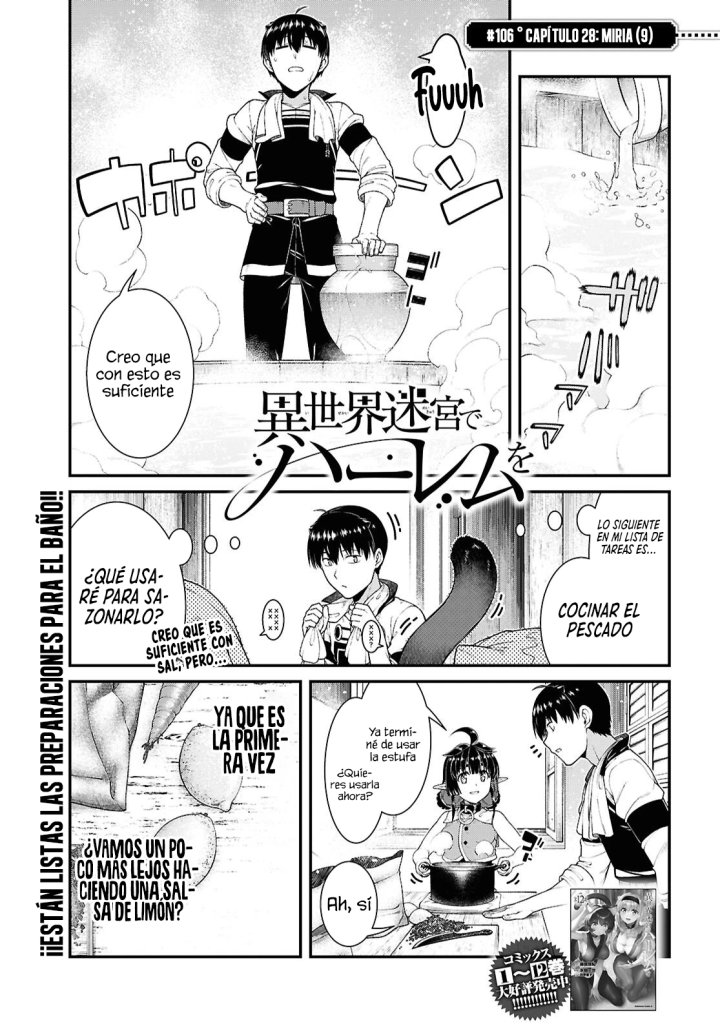Isekai Meikyuu de Dorei Harem wo Capítulo 28.9 - Page 4