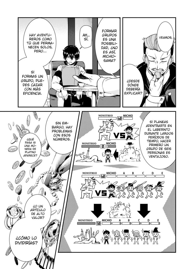 Isekai Meikyuu de Dorei Harem wo Capítulo 3.2 - Page 4